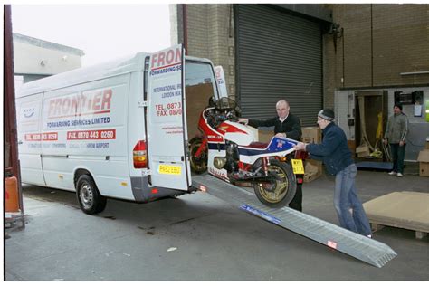 transporting motorcycles to europe.